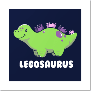 Legosaurus Dinosaur Kids by Tobe Fonseca Posters and Art